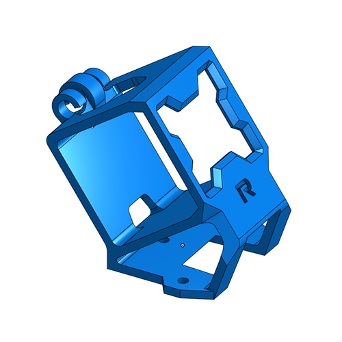 CAD design of GoPro Mount